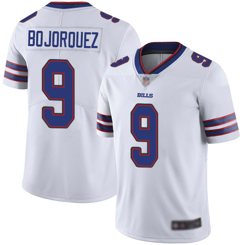 Men Buffalo Bills 9 Corey Bojorquez White Vapor Untouchable Limited Player NFL Jersey